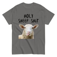 Image 6 of Unisex classic tee, Holy Sheep Shirt | Funny Sheep Humor Graphic Tee