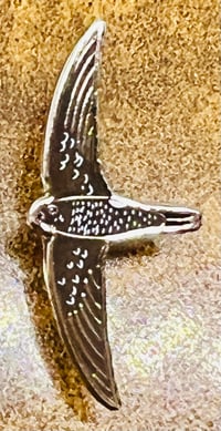 Image 2 of Pacific Swift - No.89 - UK Birding Pins - Enamel Pin Badge