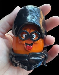 Image 1 of Dark Helmet - handmade clay sculpture 