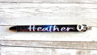 Image 1 of Thin Blue Line Glitter Gel Pen