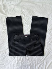 Image 1 of 00s Low rise striped pants // 38