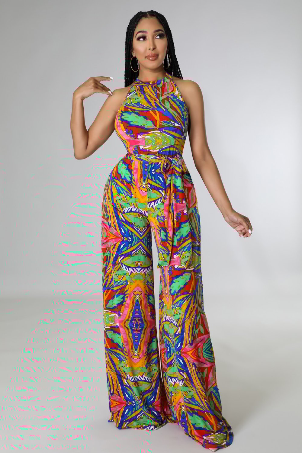 Image of TROPICAL LIFE JUMPSUIT 