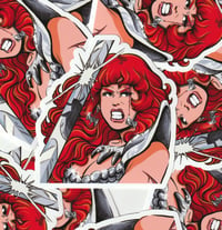 Savage Red Sonja sticker