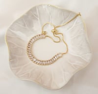 Image 2 of Clear Gem Statement Bracelet 