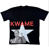 Image 1 of Villi'age Kwame Nkrumah Star Tee Size :