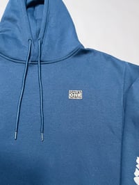 Image 3 of KEEP GOD FIRST BLUE HOODIE