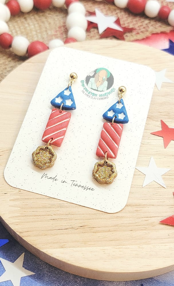 Image of Firecracker Dangles