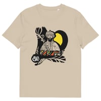 Image 1 of Black Cargo -  Contemporary Urban Art Apparel for the Woke - Rasta - Unisex organic cotton t-shirt 