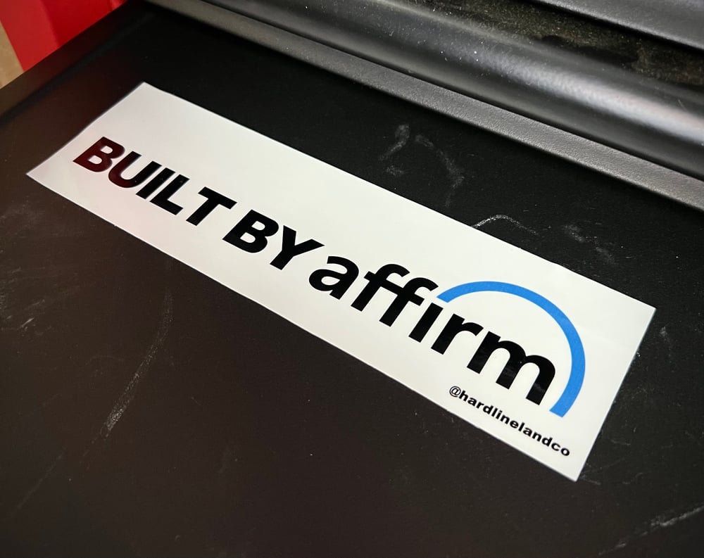 Image of Built by Affirm Sticker