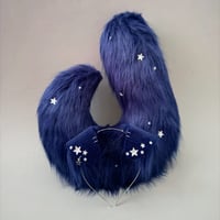 Image 1 of Navy/Silver Star Husky Set
