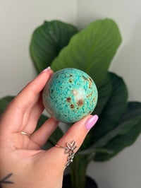 Image 2 of TURQUOISE SPHERE -PERU- F
