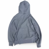 Image 2 of GREY HUGGING LOGO HOODIE (XL)