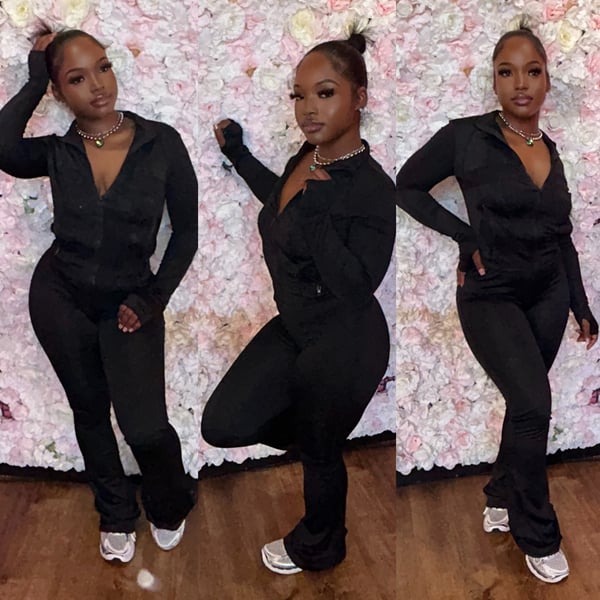 Image of black all purpose 2pc