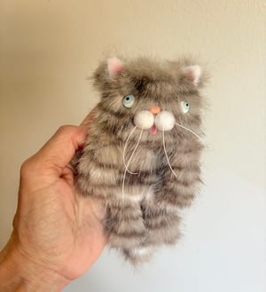 Image of Big Fluffy Tabby Cat #3