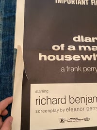 Image 3 of original Diary Of A Mad House Wife 1 sheet poster