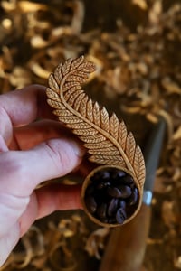 Image 3 of Fern Leaf Coffee Scoop ~