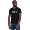 M.B.K. White TXT Short-Sleeve T-Shirt