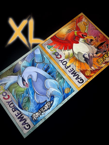 Image of XL Pokemon Gold & Silver
