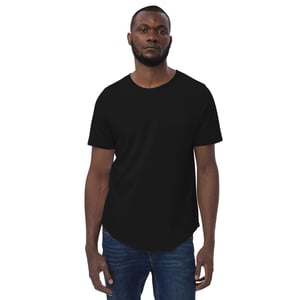 Image of Men's Curved Hem T-Shirt