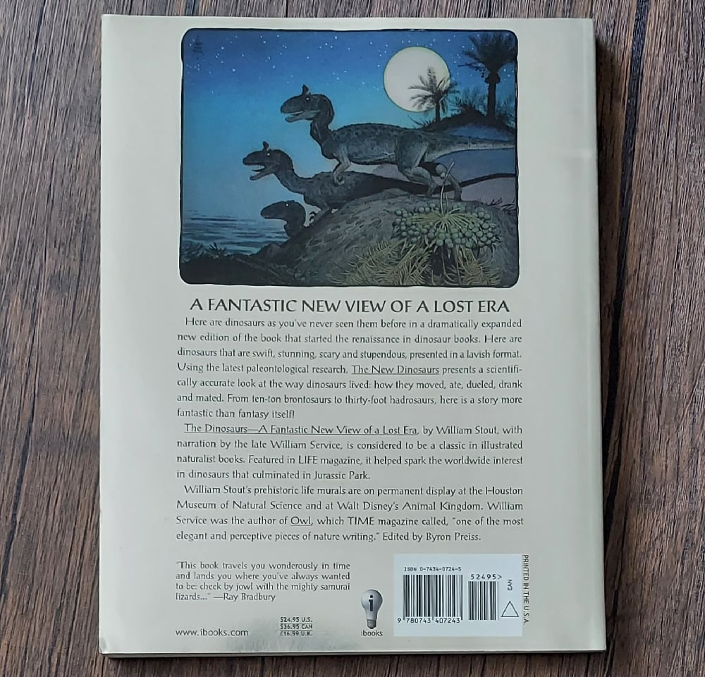 The New Dinosaurs, by William Stout