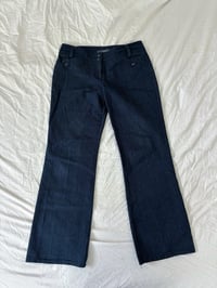 Image 3 of 00s Low rise blue jeans // 38