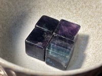 Fluorite cubes 