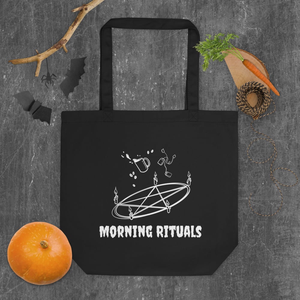Image of MORNING RITUALS Organic Cotton Tote