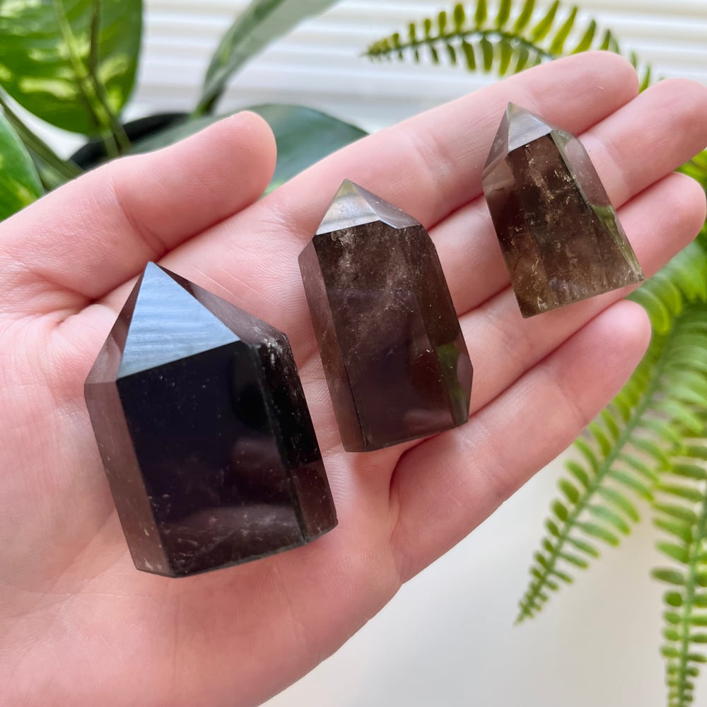Mini Smoky Quartz Towers