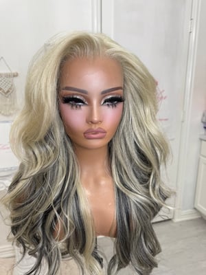 Image of Edgy blonde luxury (ready to ship) 