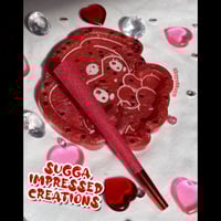 Image 2 of Red Kuromi Tray