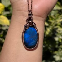Image 2 of Vibrant Blue Labradorite 💙⚡️