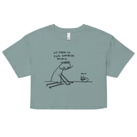 Image 9 of supportive people Women’s crop top