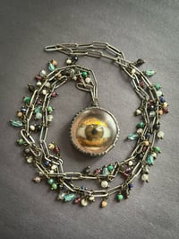 Image 1 of Antique eye necklace