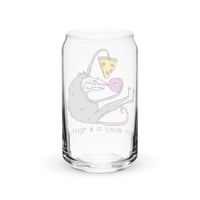 Image 6 of body is a temple Can-shaped glass