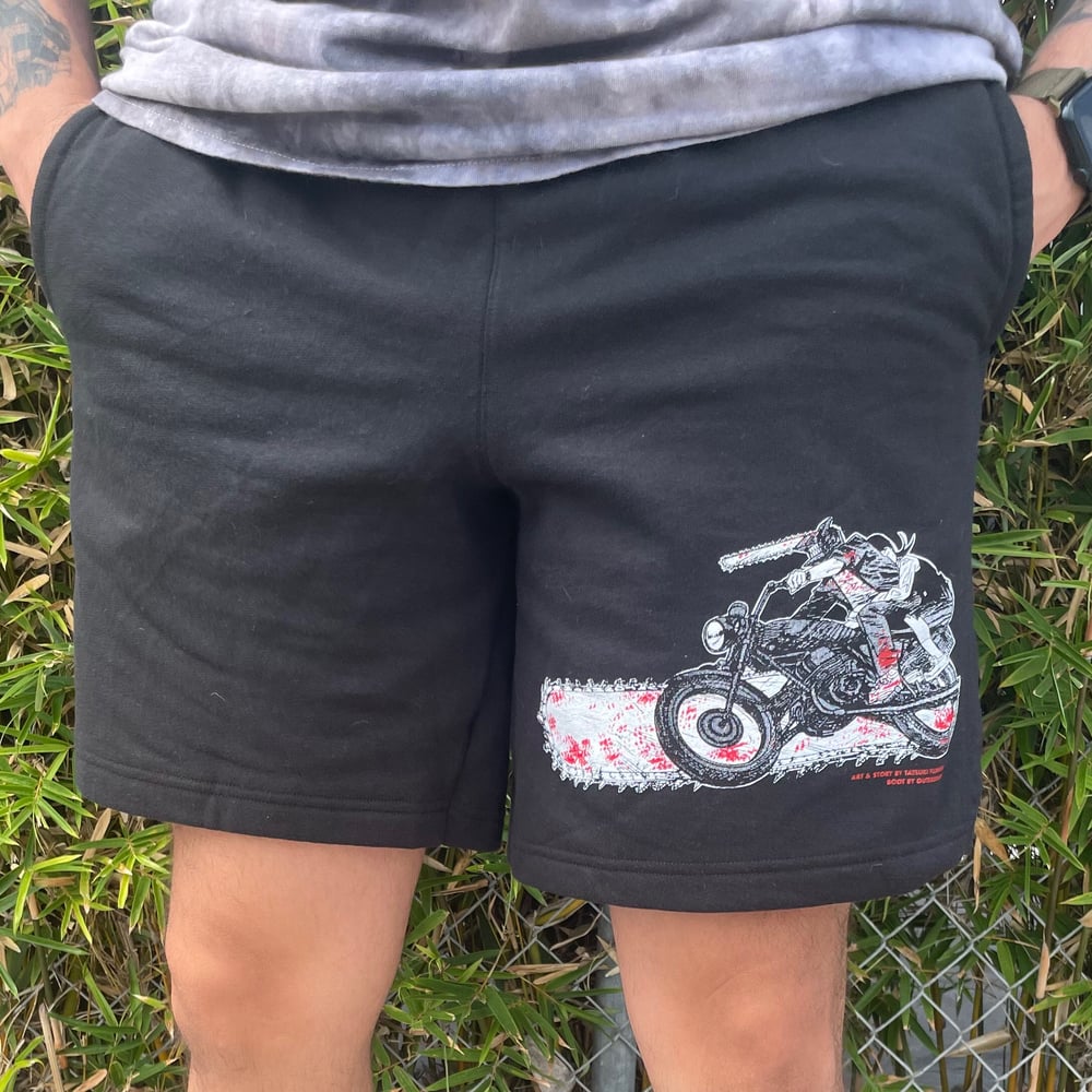 Church of Chainsaw Head Shorts 