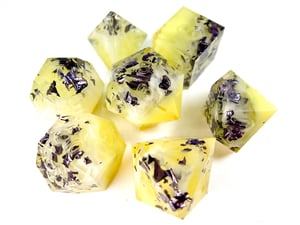 Image of Yellow and Purple aka Stealth Non-Binary (finished upon order)