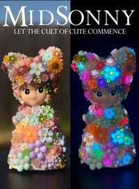 Image 1 of MidSonny- Floral Mayqueen Resin Figure Glow in the Dark