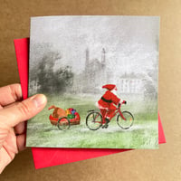 Image 2 of Santas - Set Of 4 Luxury Christmas Cards