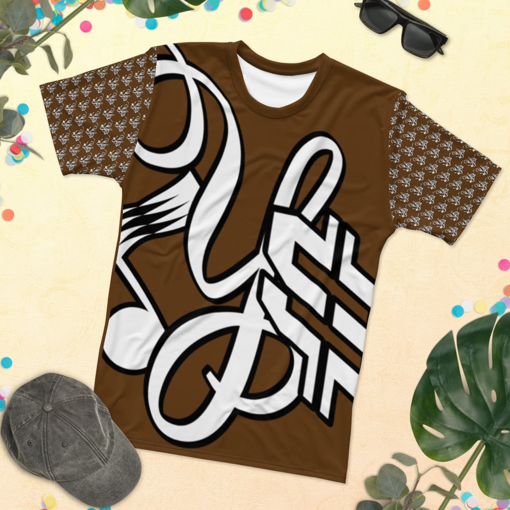 Image of YStress Exclusive Brown, White and Black T-shirt 