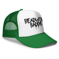 Image 13 of Baddie Foam trucker hat