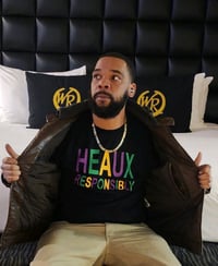 Black Mardi Gras HR shirt