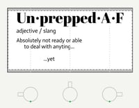 Image 4 of Un·prepped·A·F Mug 