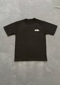 Image 1 of BLACK STAY HUMBLE EMBROIDERED TEE