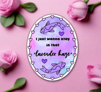 Lavender Haze Sticker