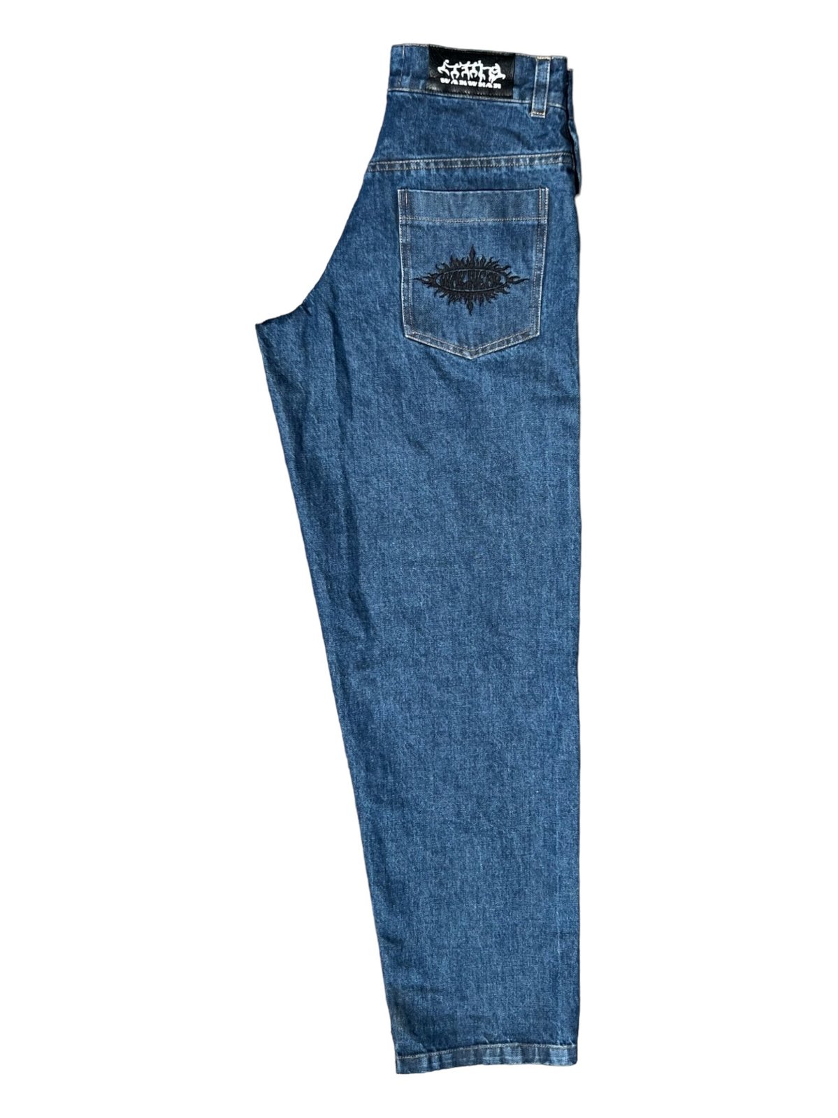 Baggy Blue Jeans | wakwear