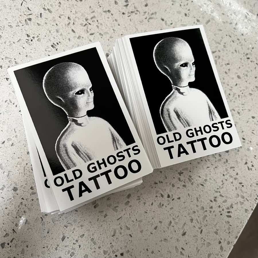 Image of Old Ghosts cult sticker 
