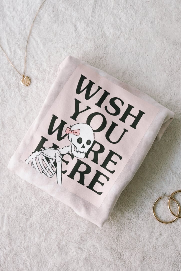 Wish You Were Here Skeleton