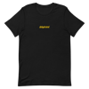 Dehydrated embroidered t-shirt