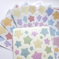 Image 4 of pattern stars - polka dots