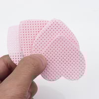 Image 4 of 200pcs Lint Free Paper Cotton Pad Eyelash Extension Glue Remover Napkins Lash Grafting Cleaning Glue